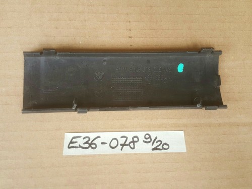 BMW E36 Leiste Verkleidung Stoßstange Abschlepp Öse Haken Abdeckung VORN 8146078 – Bild 2