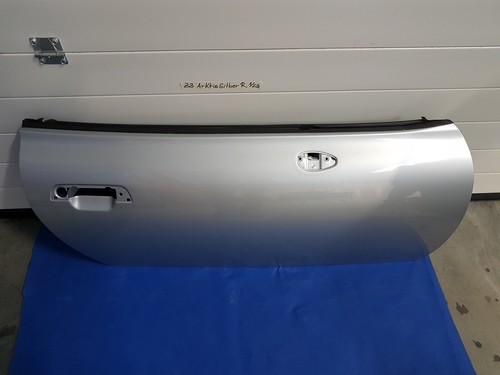 BMW Z3 Roadster Coupe Fahrer Tür LINKS  Arktis Silber Kratzer ABHOLUNG  – Bild 2