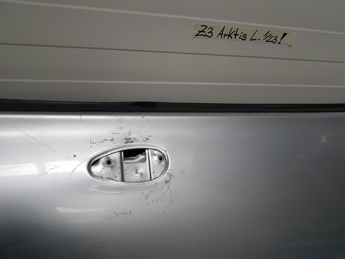 BMW Z3 Roadster Coupe Fahrer Tür LINKS  Arktis Silber Kratzer ABHOLUNG  – Bild 5