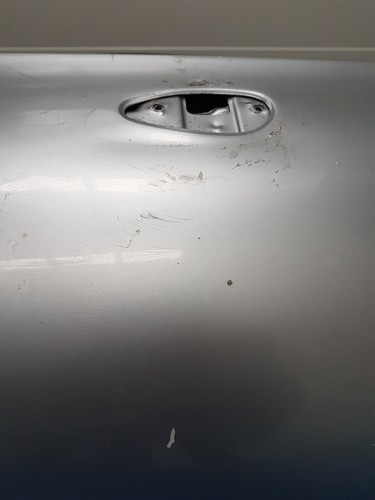 BMW Z3 Roadster Coupe Fahrer Tür LINKS  Arktis Silber Kratzer ABHOLUNG  – Bild 6