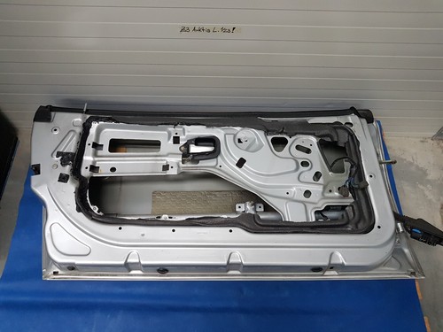 BMW Z3 Roadster Coupe Fahrer Tür LINKS  Arktis Silber Kratzer ABHOLUNG  – Bild 7