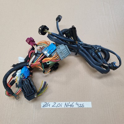 BMW Z4 E85 Motor Kabelbaum 320i Kabel für Triebwerk 7552382 Engine  150 PS N46  – Bild 2