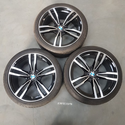 DREI BMW Z4 E85 E86 Leichtmetall Alufelge 9 J x 18 Zoll Goodyear 255/35 ABHOLUNG – Bild 1