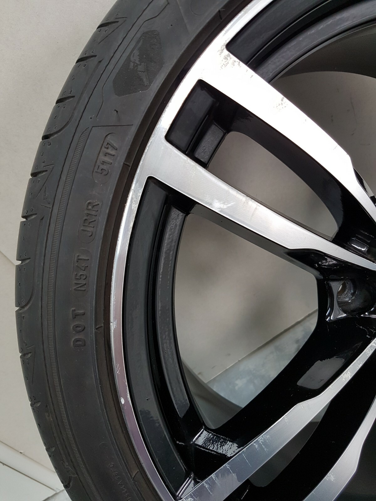 DREI BMW Z4 E85 E86 Leichtmetall Alufelge 9 J x 18 Zoll Goodyear 255/35 ABHOLUNG – Bild 4