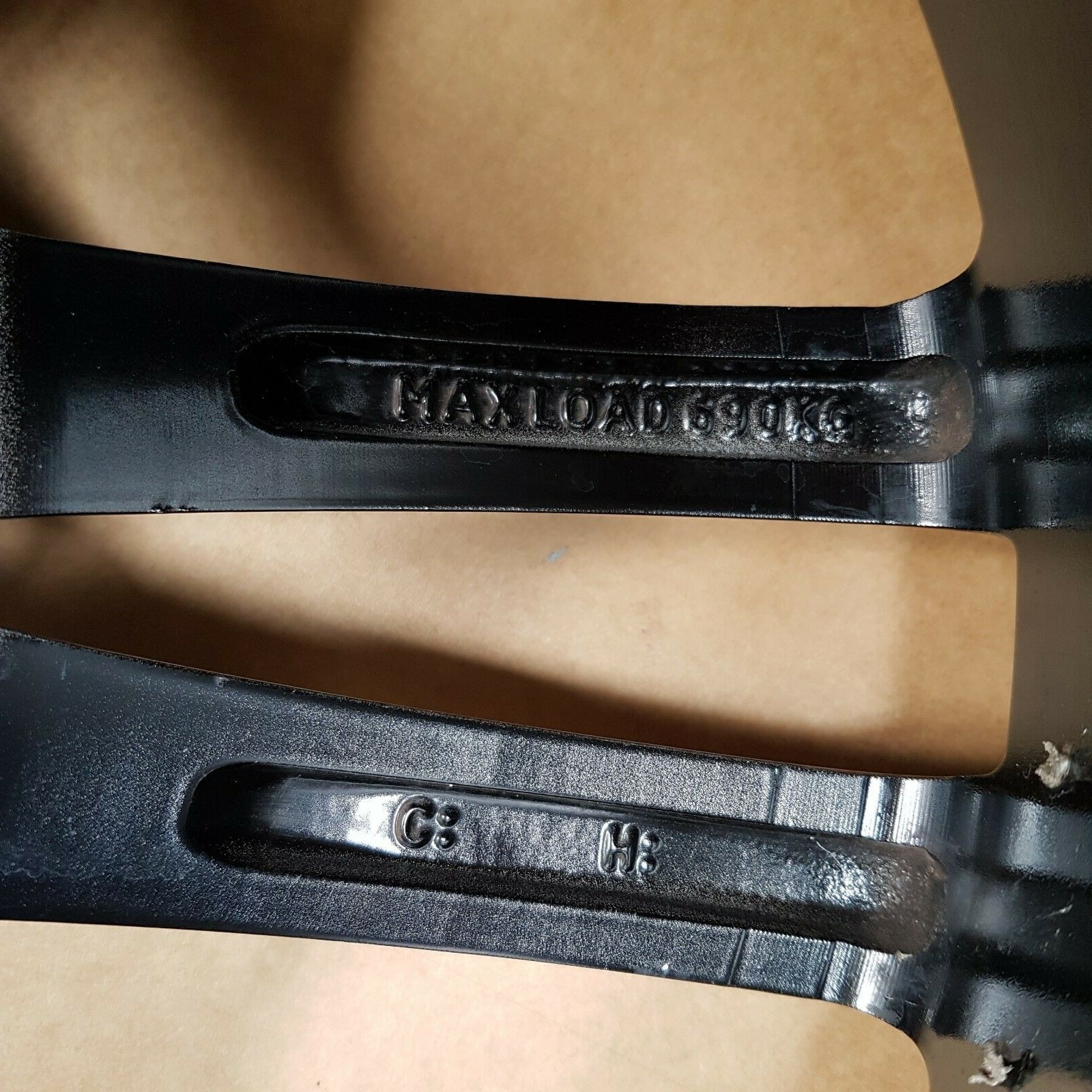 DREI BMW Z4 E85 E86 Leichtmetall Alufelge 9 J x 18 Zoll Goodyear 255/35 ABHOLUNG – Bild 8