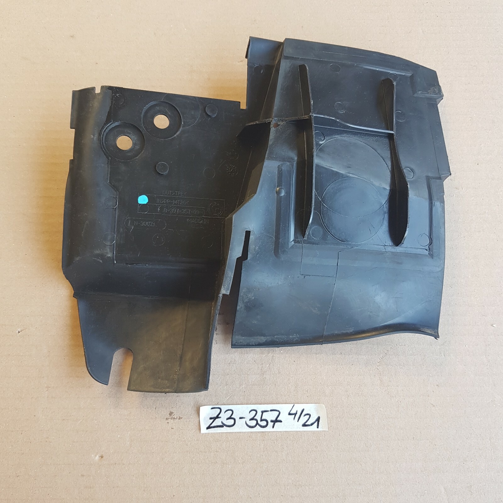 Luftführung BMW Z3 Lufteinlass Frontmaske vorne links 8397357 Luftkanal