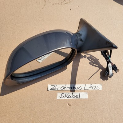 BMW Z4 E85 Seiten Außen Spiegel LINKS 5 Kabel Stratus Grau Metallic Code 440  – Bild 2