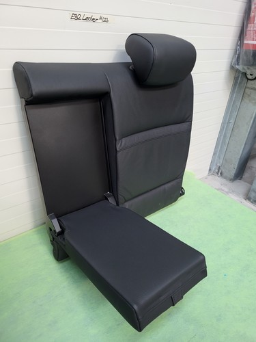 BMW E92 Coupe Rückbank Oberteil LINKS Leder schwarz Rücksitz Lehne ABHOLUNG  – Bild 2