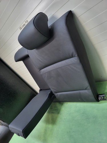 BMW E92 Coupe Rückbank Oberteil LINKS Leder schwarz Rücksitz Lehne ABHOLUNG  – Bild 3
