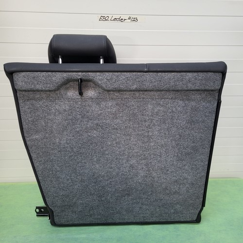 BMW E92 Coupe Rückbank Oberteil LINKS Leder schwarz Rücksitz Lehne ABHOLUNG  – Bild 5