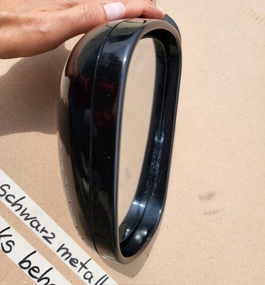 BMW Z3 Roadster Coupe Seiten Außen Spiegel Glas Motor LINKS Schwarz Metallic 