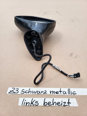 BMW Z3 Roadster Coupe Seiten Außen Spiegel Glas Motor LINKS Schwarz Metallic 