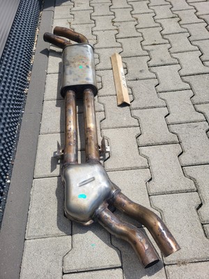 Auspuff BMW Z4 E85 Vorschalldämpfer + Mittelschalldämpfer 7514156 ABHOLUNG – Bild 3