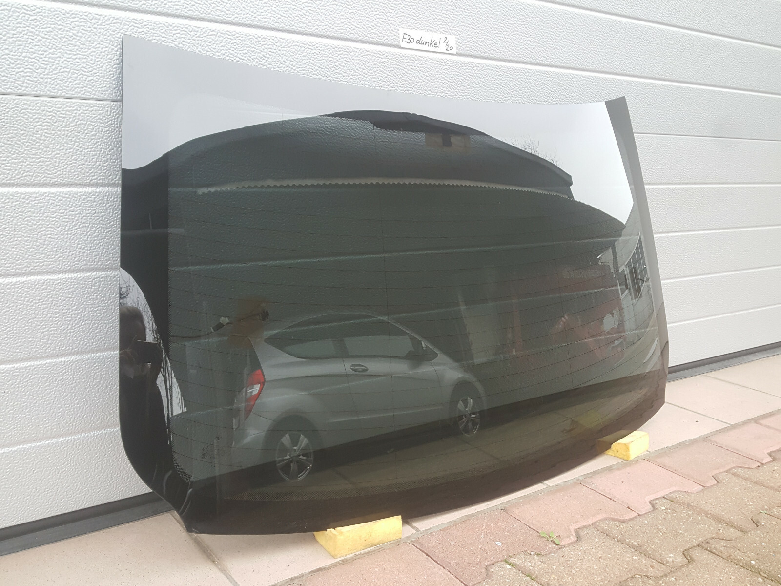 original 3er BMW F30 F35 F80 Heizbare Heck Scheibe Fenster Glas HINTEN ABHOLUNG – Bild 2