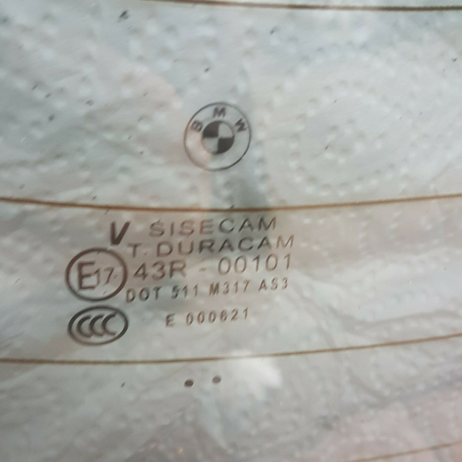 original 3er BMW F30 F35 F80 Heizbare Heck Scheibe Fenster Glas HINTEN ABHOLUNG – Bild 3