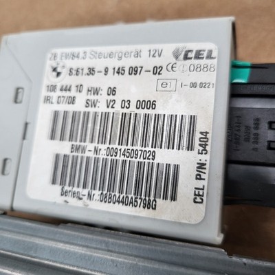 BMW Z4 Motorsteuergerät 7581340 N52 EWS Modul 9145097 + 1 Schlüssel 2,5i Motor – Bild 3