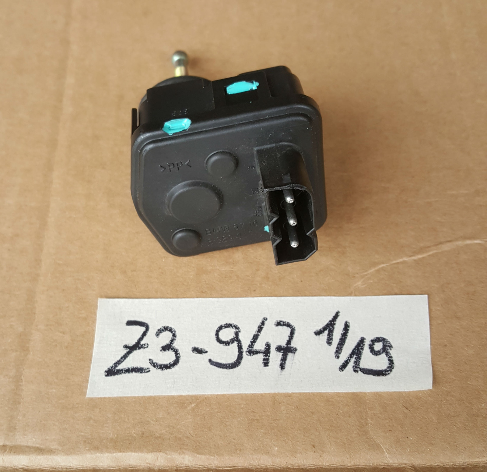 BMW Z3 Scheinwerfer Stellmotor LWR 8389947 Stellantrieb Leuchtweitenregulierung – Bild 2