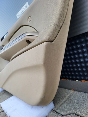 BMW E46 Cabrio Coupe Türverkleidung Leder Beige RECHT Harman Kardon Griff Blende – Bild 9