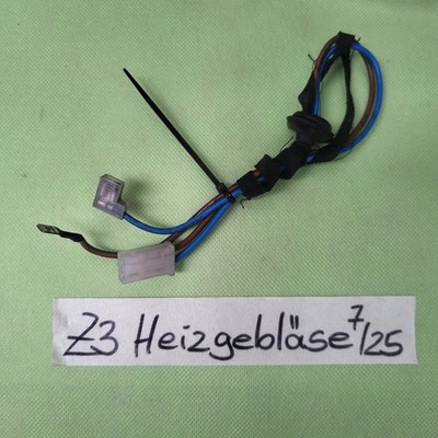 BMW E30 E36 Z3 Kabel Stecker  Heizgebläse  Gebläse Klima Lüfter Motor Heizung  – Bild 1