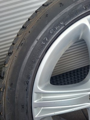 BMW F30 F31 F34 F32 F33 Alufelgen 7,5 J x 17 Zoll 6796242 Reifen 225/50 ABHOLUNG – Bild 6