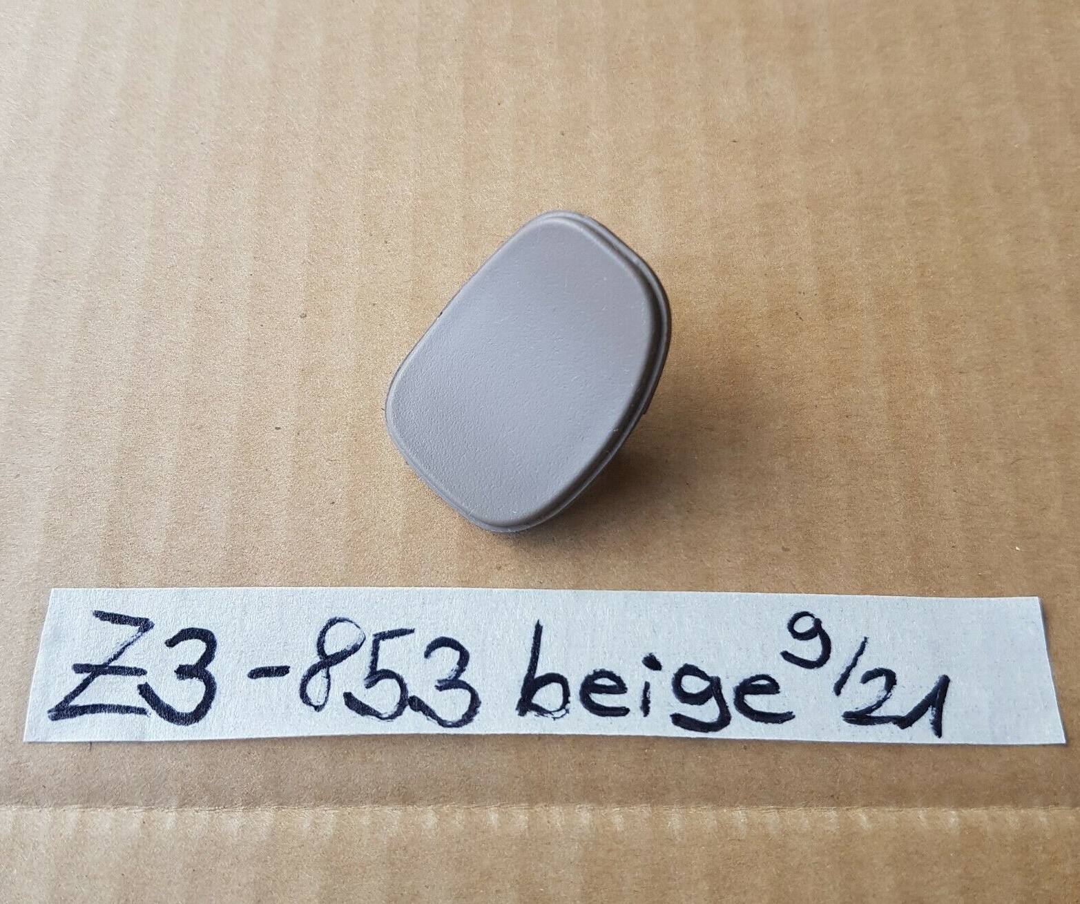 BMW Z3 Abdeckung Spiegel Schalter Blende Griff  Stopfen 1900853 beige – Bild 1