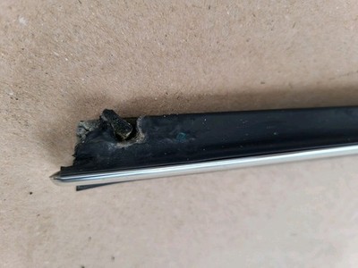 BMW E46 Cabrio Coupe Schachtabdeckung Zierleiste Chrom für Fahrer Tür LINKS   – Bild 3