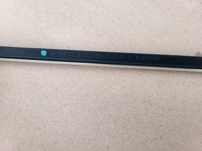 BMW E46 Cabrio Coupe Schachtabdeckung Zierleiste Chrom für Fahrer Tür LINKS   – Bild 5