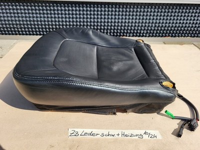 BMW Z3 Roadster Bei Fahrer Sitz Kissen Unterteil Leder point schwarz Sitzheizung