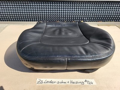 BMW Z3 Roadster Bei Fahrer Sitz Kissen Unterteil Leder point schwarz Sitzheizung