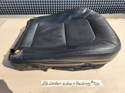 BMW Z3 Roadster Bei Fahrer Sitz Kissen Unterteil Leder point schwarz Sitzheizung