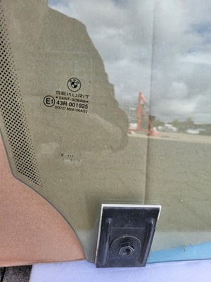 orig. BMW E46 Cabrio Seiten Scheibe Fenster Glas Beifahrer Tür RECHTS ABHOLUNG – Bild 2