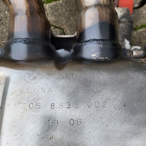 BMW Z4 E85 E86 Auspuff HINTEN N52 Motor Endschalldämpfer 7560513 Endtopf 2,5 si