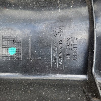 BMW Z3 Staufach Verkleidung oben Gurt Führung Abdeckung Höcker 8398761 + 8398762 – Bild 8