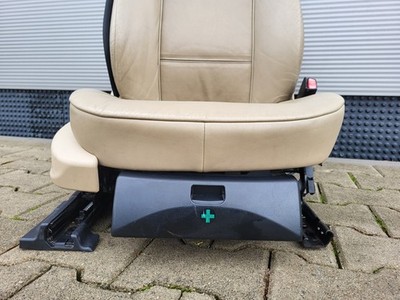 BMW E46 Cabrio Beifahrer Sitz elektrisch Leder Beige Memory Funktion ABHOLUNG – Bild 7