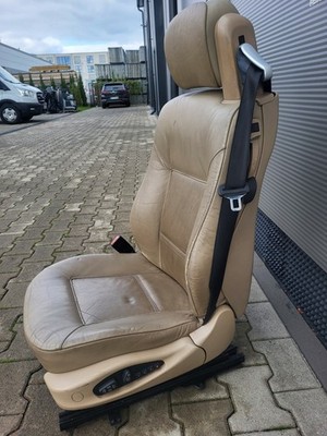 BMW E46 Cabrio Fahrer Sitz elektrisch Leder Beige Memory Funktion Links ABHOLUNG
