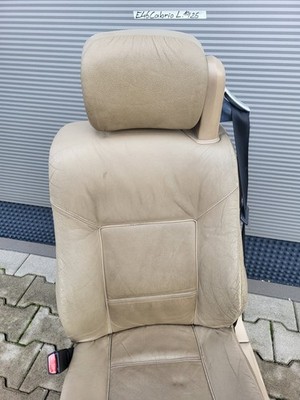 BMW E46 Cabrio Fahrer Sitz elektrisch Leder Beige Memory Funktion Links ABHOLUNG