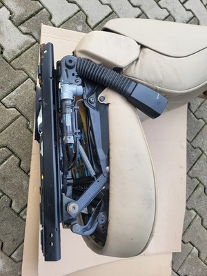 BMW E46 Cabrio Fahrer Sitz elektrisch Leder Beige Memory Funktion Links ABHOLUNG