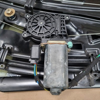 Original BMW E46 Cabrio Fensterheber Mechanismus + Motor + Scheibe Hinten LINKS – Bild 2