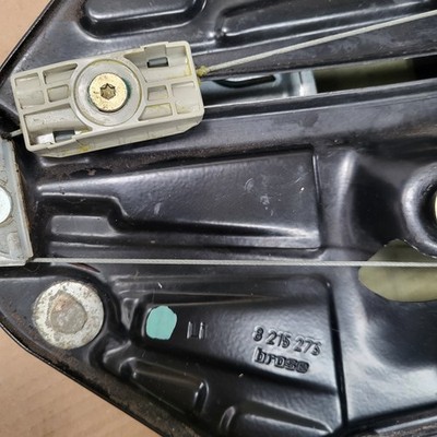 Original BMW E46 Cabrio Fensterheber Mechanismus + Motor + Scheibe Hinten LINKS – Bild 3