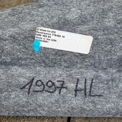 BMW Z3 Roadster Verkleidung Kofferraum Teppich Gepäckraum hinten Links 8399493 – Bild 3