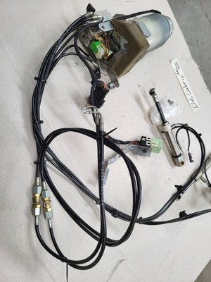 Original BMW E46 Cabrio  Verdeck Pumpe 8234530 + Hydraulik Zylinder + Leitungen  – Bild 6