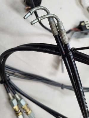 Original BMW E46 Cabrio  Verdeck Pumpe 8234530 + Hydraulik Zylinder + Leitungen  – Bild 7