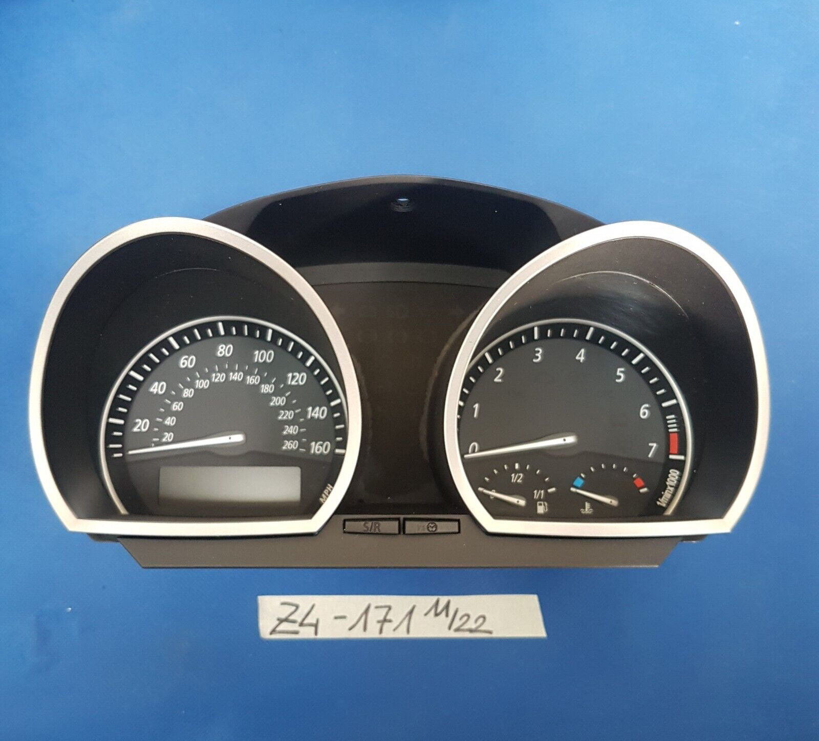 BMW Z4 E85 Tachometer Meilen Tacho RHD  speed indicator instrument 9168171 – Bild 1
