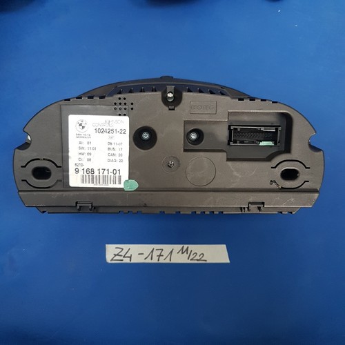 BMW Z4 E85 Tachometer Meilen Tacho RHD  speed indicator instrument 9168171 – Bild 3