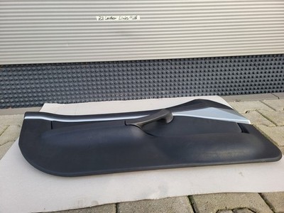 BMW Z3 Roadster Tür Verkleidung Leder Schwarz LINKS + Griff + Alu Blende Leiste – Bild 14