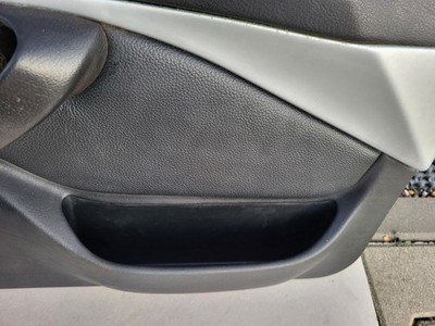 BMW Z3 Roadster Tür Verkleidung Leder Schwarz LINKS + Griff + Alu Blende Leiste – Bild 8