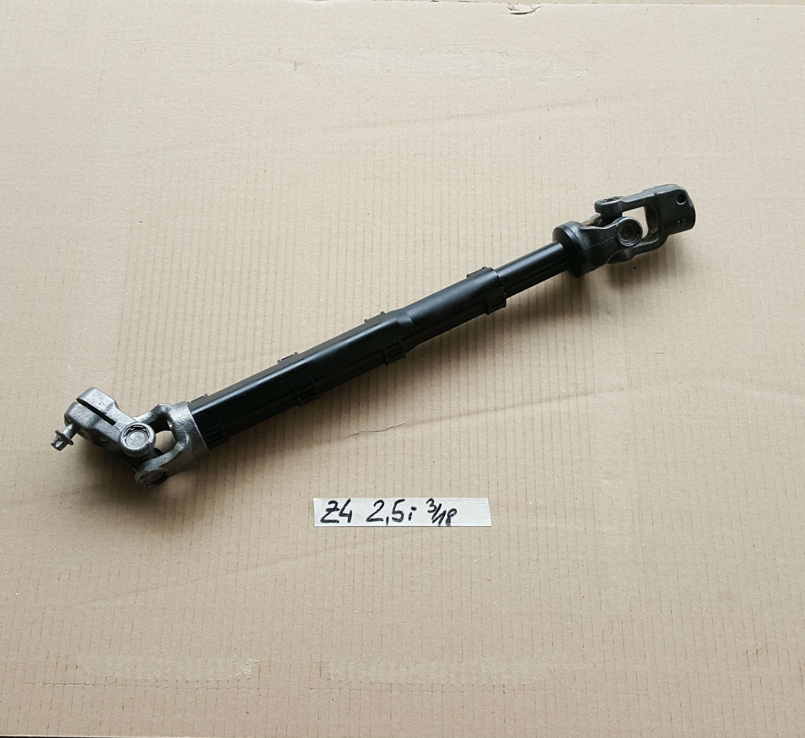 BMW Z4 E85 E86 Lenksäule Lenkspindel unten mit Kreuzgelenk – Bild 1