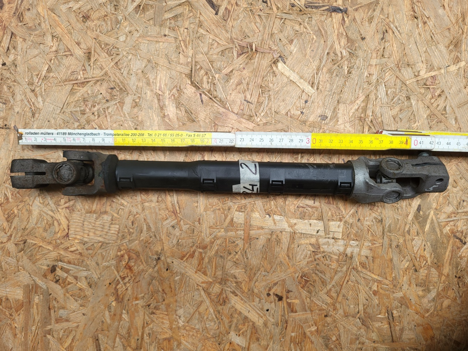 BMW Z4 E85 E86 Lenksäule Lenkspindel unten mit Kreuzgelenk – Bild 2