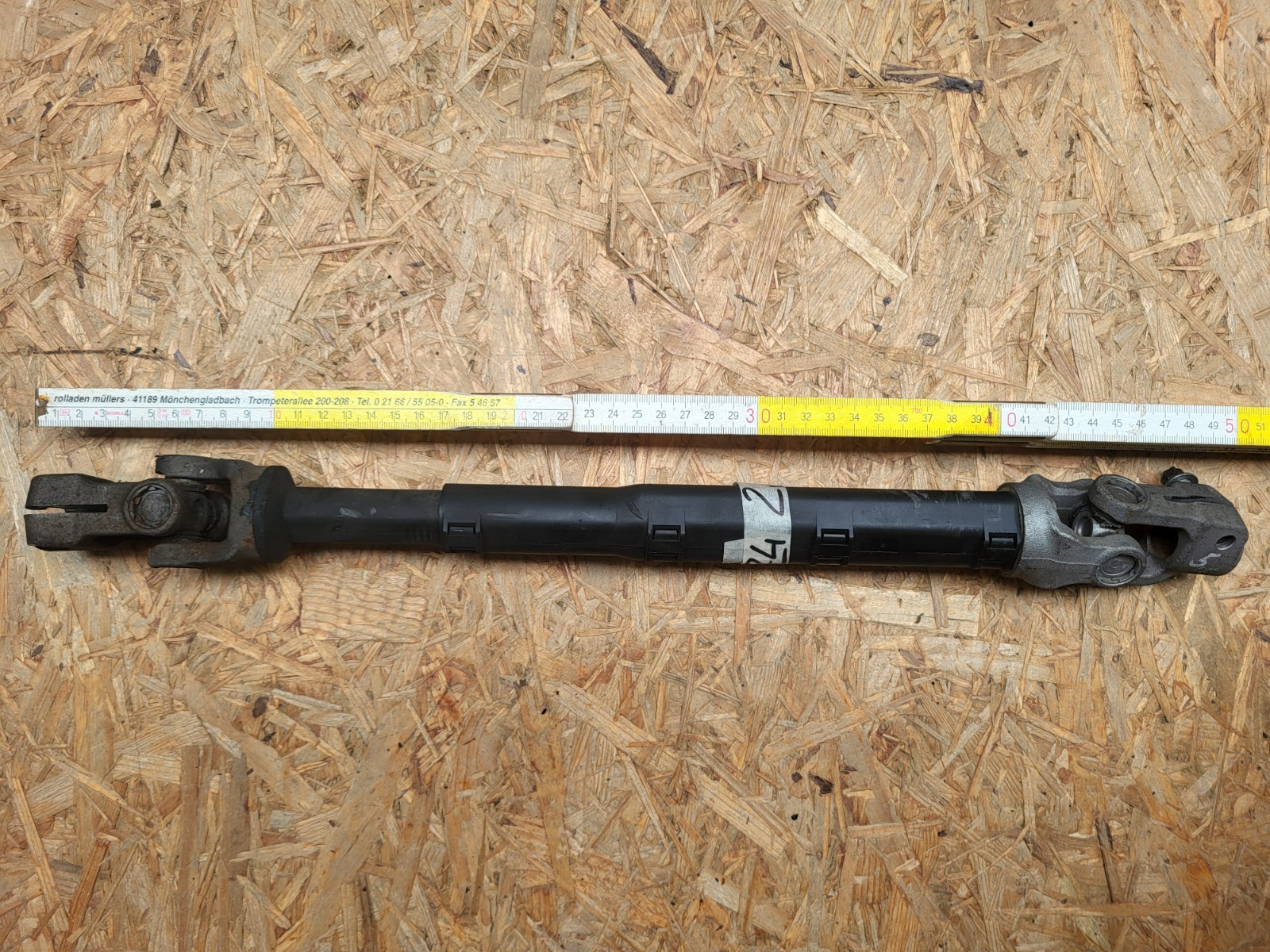 BMW Z4 E85 E86 Lenksäule Lenkspindel unten mit Kreuzgelenk – Bild 3