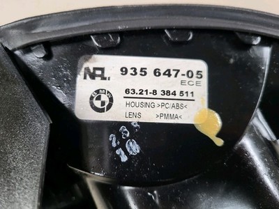 BMW Z3 Roadster Rückleuchte Rücklicht Bremslicht 8384511 LINKS rot weiss Kratzer – Bild 4